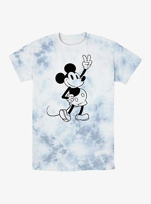 Disney Mickey Mouse Peace Out Tie-Dye T-Shirt