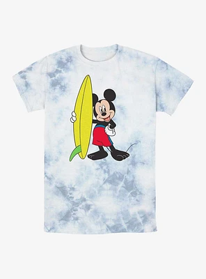 Disney Mickey Mouse Surf's Up Tie-Dye T-Shirt