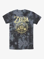 Nintendo The Legend of Zelda Golden Goddesses Crest Tie-Dye T-Shirt