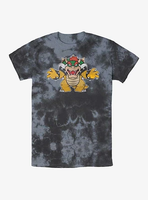 Nintendo Just Bowser Tie Dye T-Shirt
