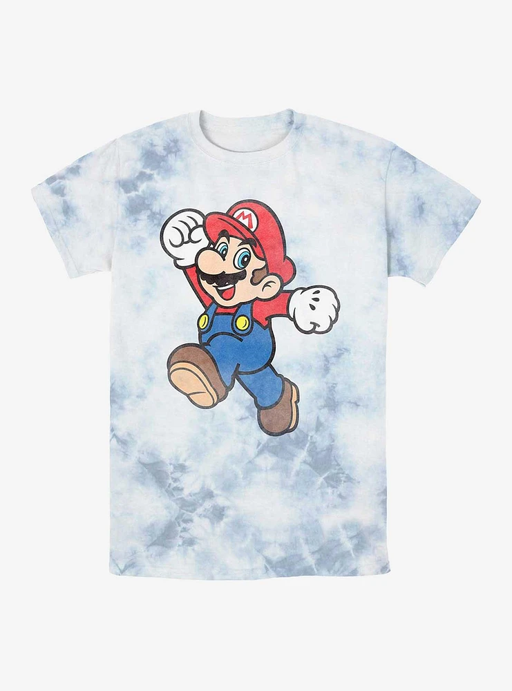 Nintendo Super Pose Tie-Dye T-Shirt