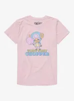 One Piece Chopper Cotton Candy Boyfriend Fit Girls T-Shirt