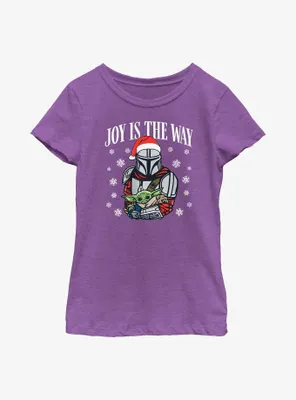 Star Wars The Mandalorian Joy Is Way Youth Girls T-Shirt