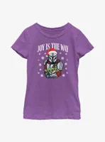 Star Wars The Mandalorian Joy Is Way Youth Girls T-Shirt