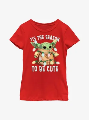 Star Wars The Mandalorian Grogu To Be Cute Youth Girls T-Shirt