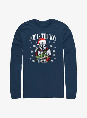 Star Wars The Mandalorian Joy Is Way Long-Sleeve T-Shirt