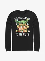 Star Wars The Mandalorian Grogu To Be Cute Long-Sleeve T-Shirt