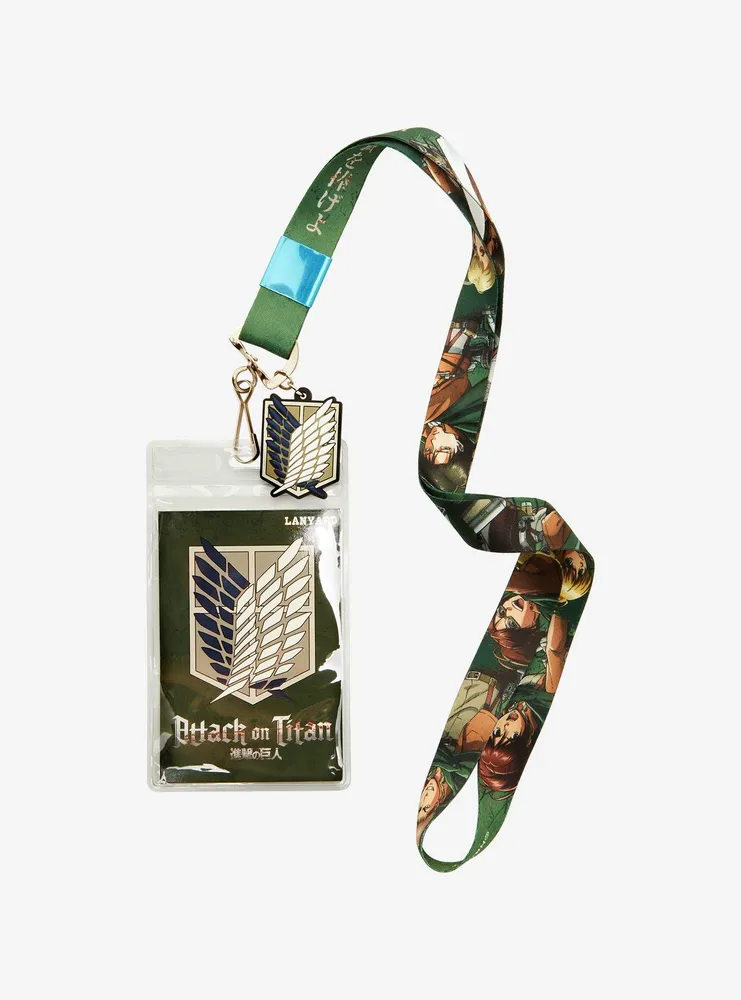 Attack on Titan Characters Lanyard - BoxLunch Exclusive