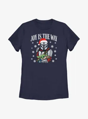 Star Wars The Mandalorian Joy Is Way Womens T-Shirt