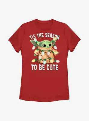 Star Wars The Mandalorian Grogu To Be Cute Womens T-Shirt