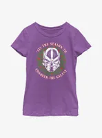 Marvel Thanos Tis The Season Girls Youth T-Shirt