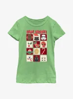 Star Wars Holiday Icons Youth Girls T-Shirt