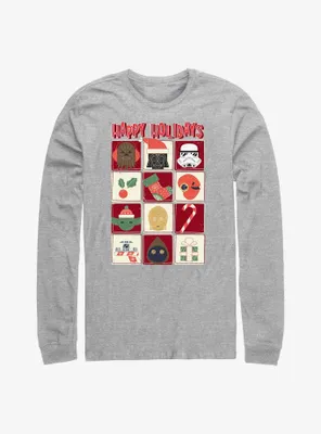 Star Wars Holiday Icons Long-Sleeve T-Shirt