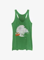 Star Wars Christmas Death Womens Tank Top