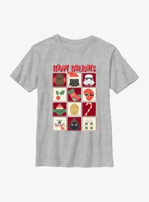 Star Wars Holiday Icons Youth T-Shirt