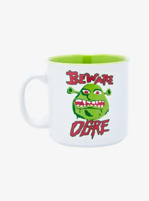 Shrek Beware Ogre Camper Mug