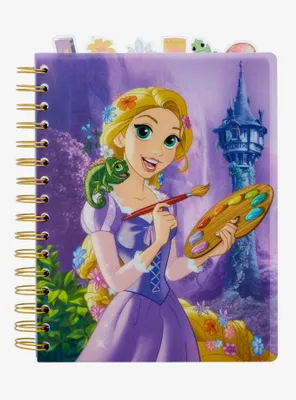 Disney Tangled Rapunzel Painting Figural Tab Journal