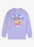 Pokémon Eevee Scribble Cupcakes Crewneck - BoxLunch Exclusive