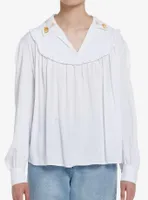 Studio Ghibli Howl's Moving Castle Wizard Howl Cosplay Girls Woven Top