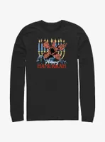 Stranger Things Demogorgon Happy Hanukkah Long-Sleeve T-Shirt