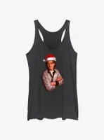 Stranger Things Santa Steve Womens Tank Top