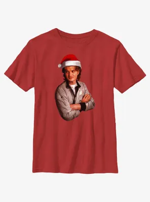 Stranger Things Santa Steve Youth T-Shirt