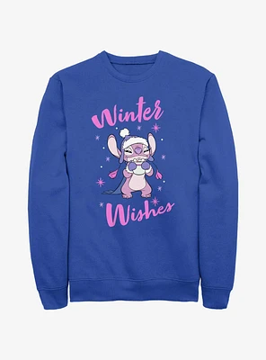Disney Lilo & Stitch Angel Winter Wishes Sweatshirt