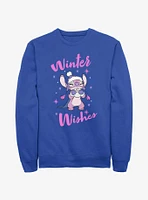 Disney Lilo & Stitch Angel Winter Wishes Sweatshirt