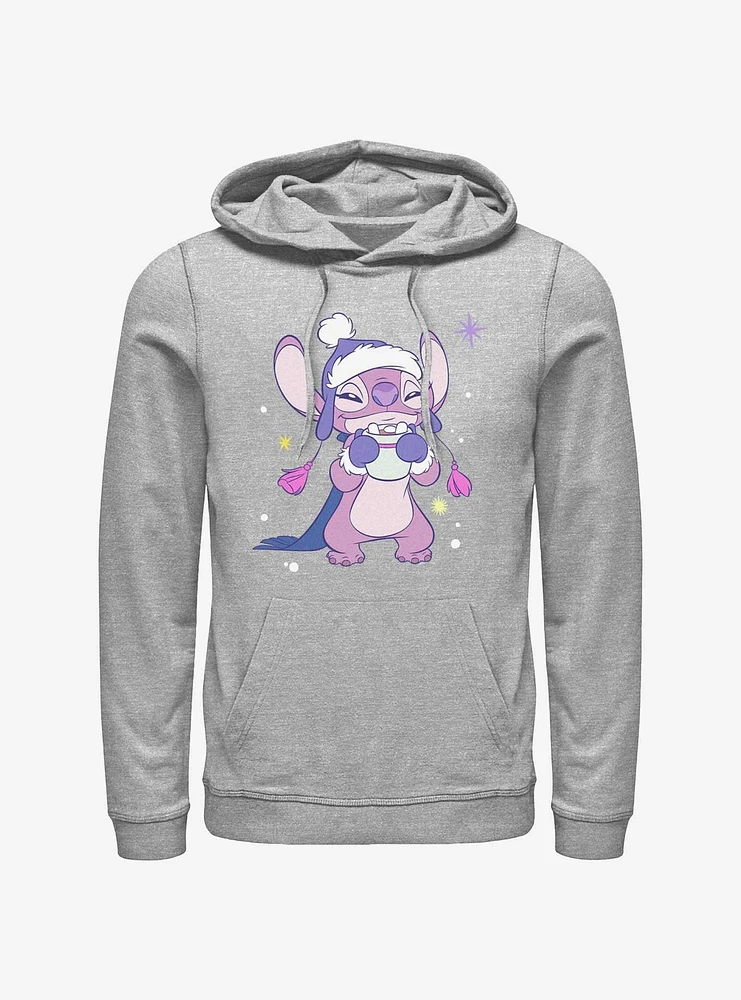 Disney Lilo & Stitch Cozy Angel Hot Cocoa Hoodie