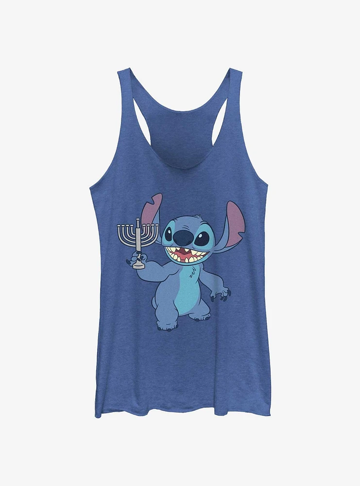 Disney Lilo & Stitch Hanukkah Menorah Girls Tank