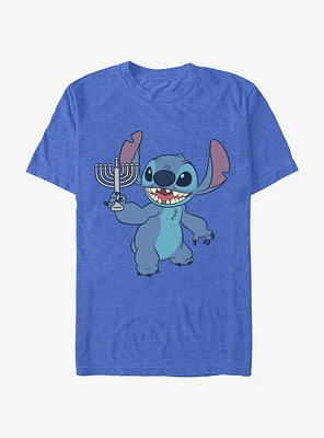 Disney Lilo & Stitch Hanukkah Menorah T-Shirt