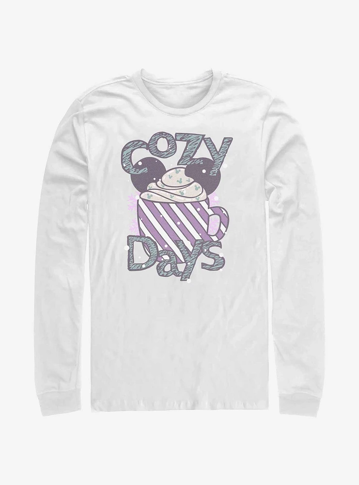 Disney Mickey Mouse Cozy Days Hot Cocoa Long-Sleeve T-Shirt