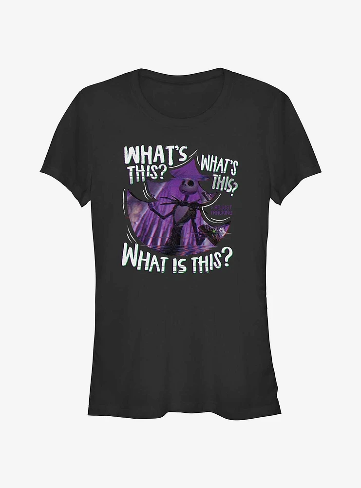 Disney The Nightmare Before Christmas Jack Skellington What's This? Girls T-Shirt