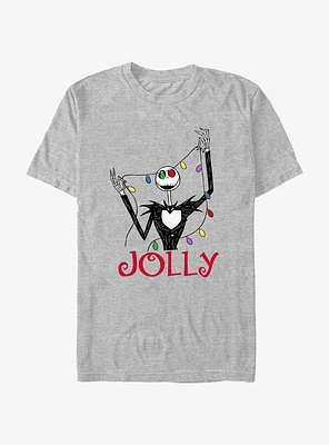 Disney The Nightmare Before Christmas Jack Jolly Lights T-Shirt