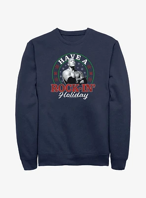 WWE Have A Rock-In' Holiday Sweatshirt