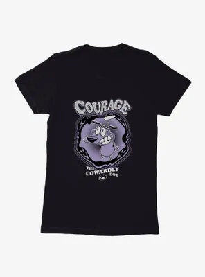 Courage The Cowardly Dog Anxious Womens T-Shirt