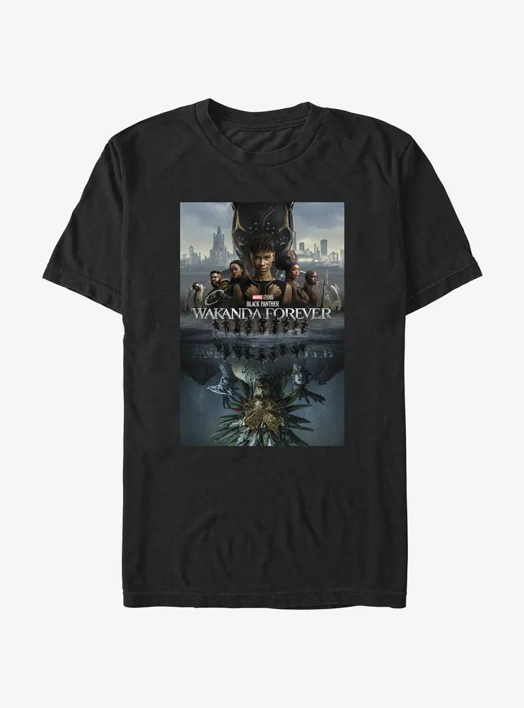 Marvel Black Panther: Wakanda Forever Poster T-Shirt Box Lunch Web Exclusive