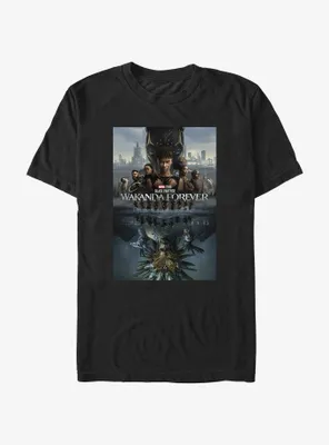 Marvel Black Panther: Wakanda Forever Poster T-Shirt Box Lunch Web Exclusive