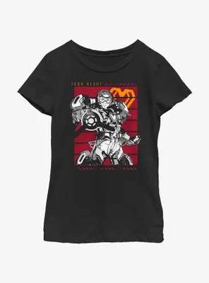 Marvel Black Panther: Wakanda Forever Ironheart Portrait Youth Girls T-Shirt Box Lunch Web Exclusive