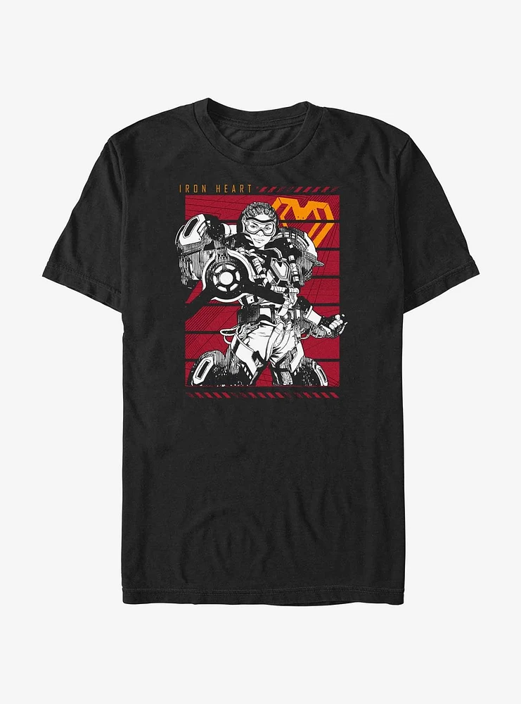 Marvel Black Panther: Wakanda Forever Ironheart Action Pose T-Shirt Hot Topic Web Exclusive