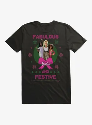 Barbie Fabulous And Festive Ugly Christmas T-Shirt