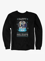 Barbie Snowglobe Holidays Ugly Christmas Pattern Sweatshirt