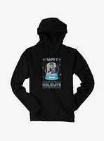 Barbie Snowglobe Holidays Ugly Christmas Pattern Hoodie