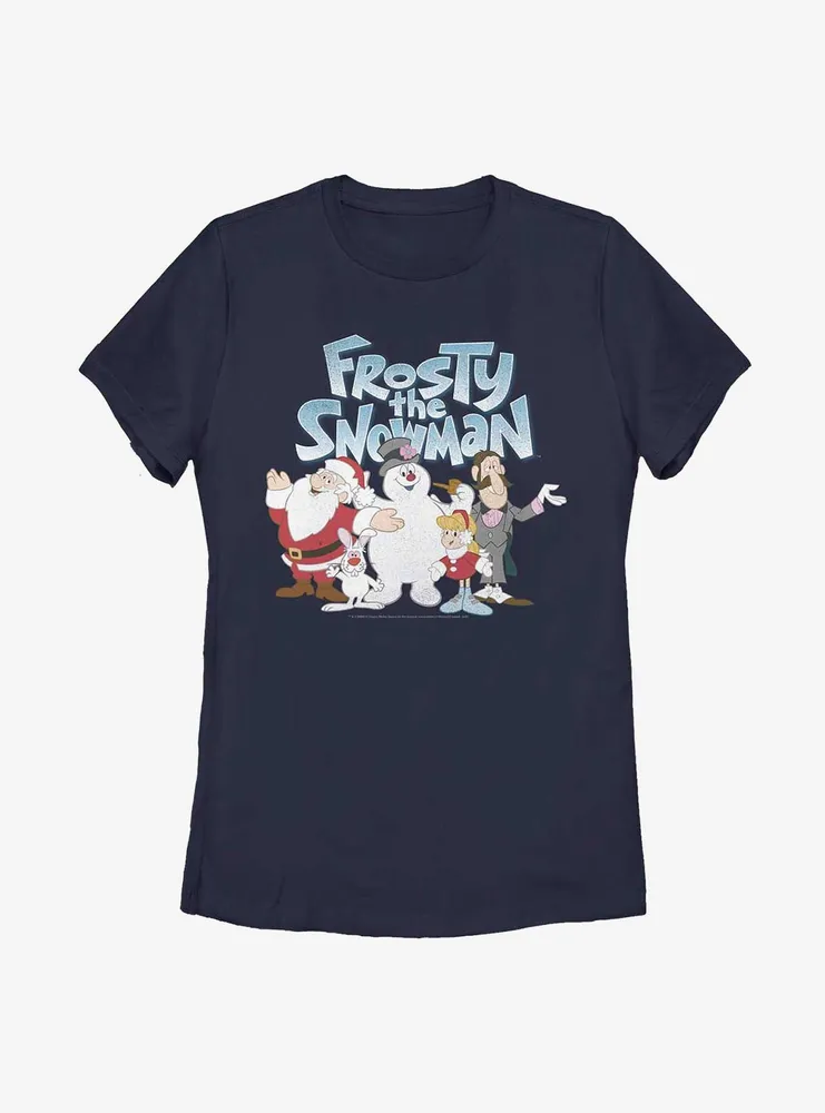 Frosty The Snowman Group Womens T-Shirt