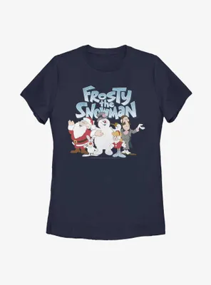 Frosty The Snowman Group Womens T-Shirt