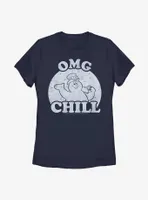 Frosty The Snowman OMG Chill Womens T-Shirt