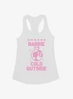 Barbie It's Cold Outside Ugly Christmas Pattern Girls Tank