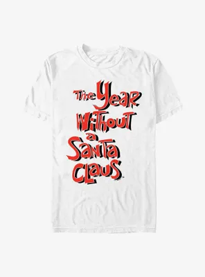 The Year Without Santa Claus Red Logo T-Shirt