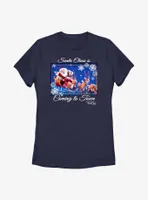 The Year Without Santa Claus Coming To Town Womens T-Shirt