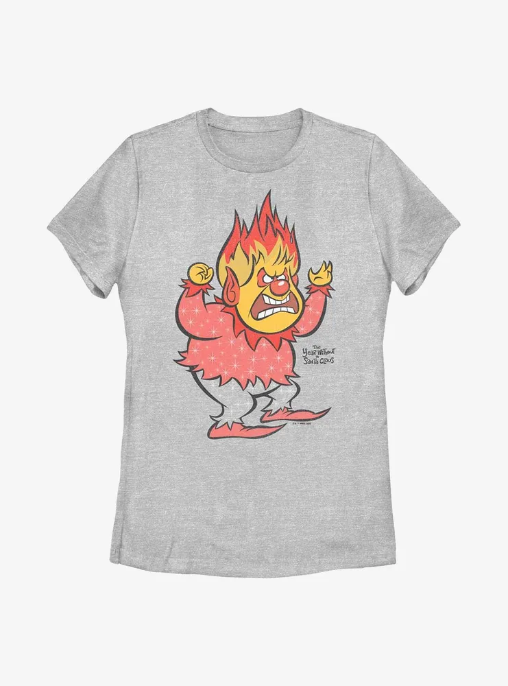 The Year Without Santa Claus Vintage Heat Miser Womens T-Shirt